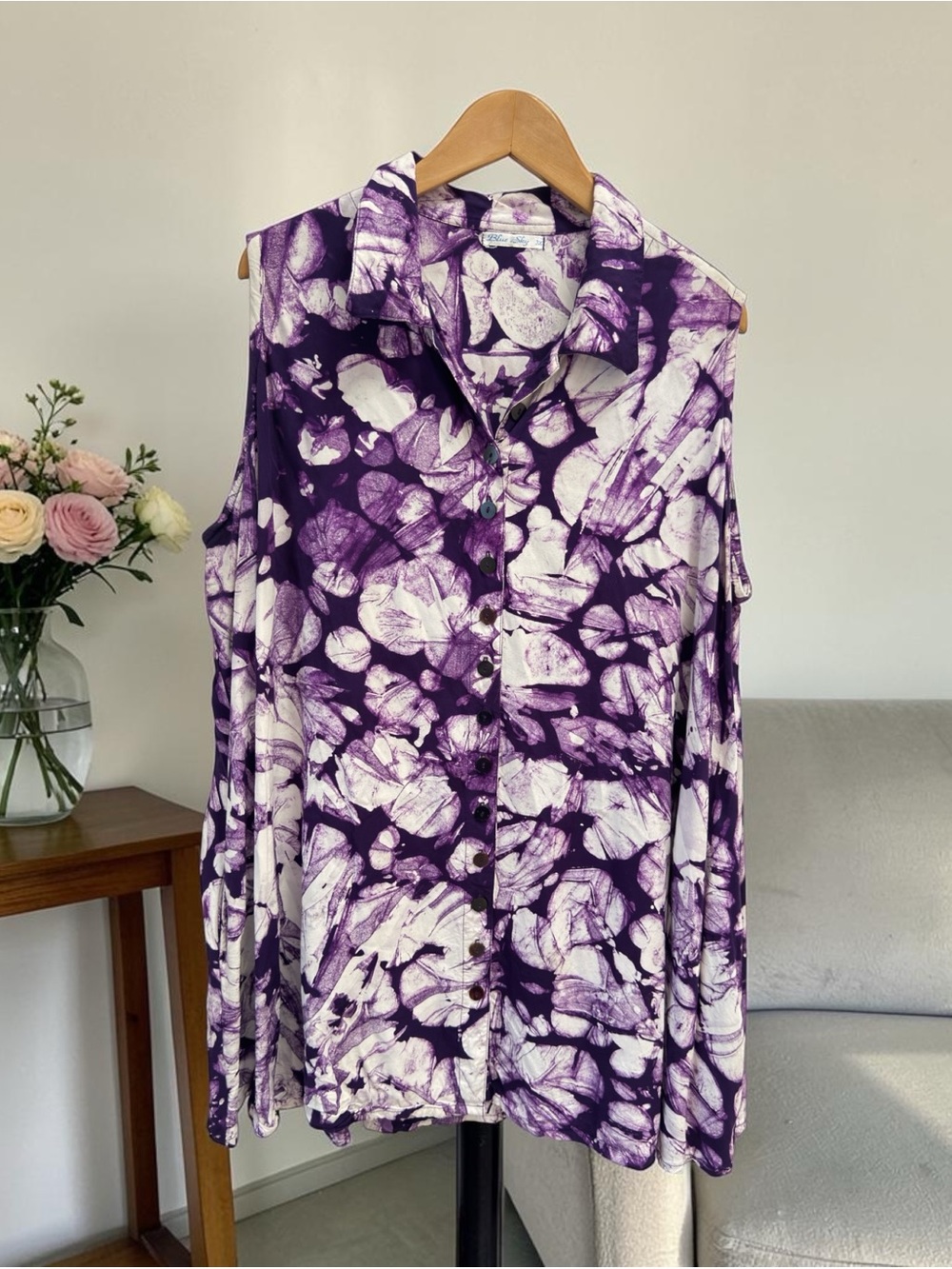 Blue Sky Cissy Tank in Royal Dynasty pattern